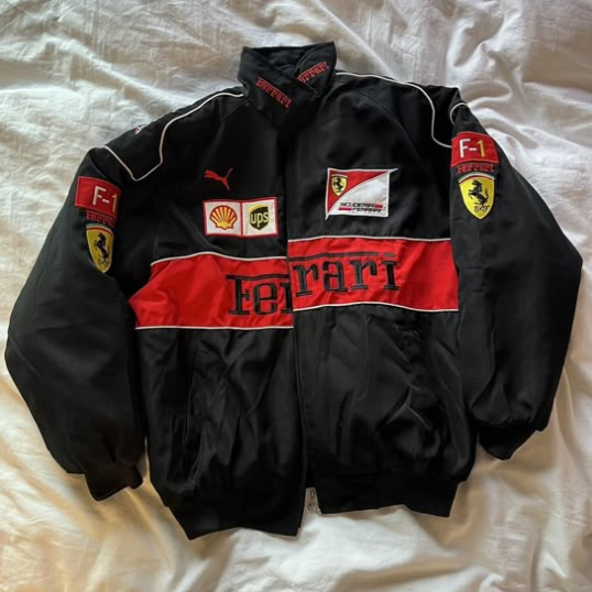 Ferrari Parachute Jacket (Embroidered)