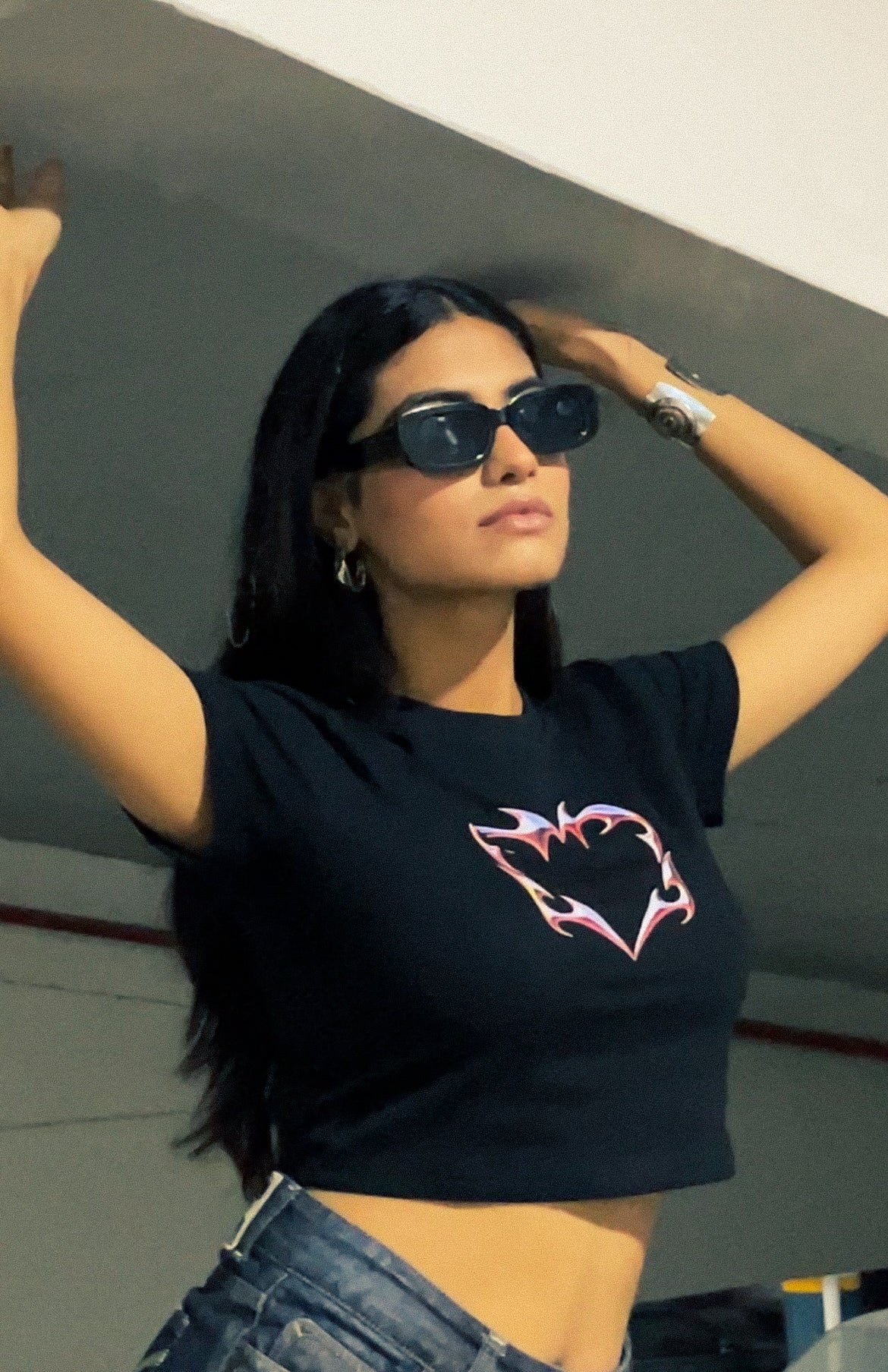 Chroma Hearts Baby Tee