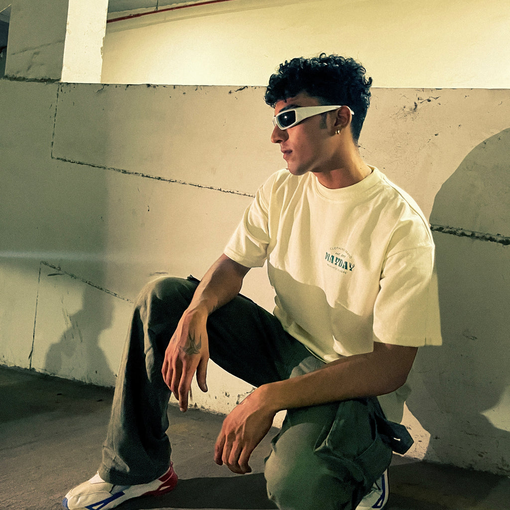 Around The World Oversized Tee