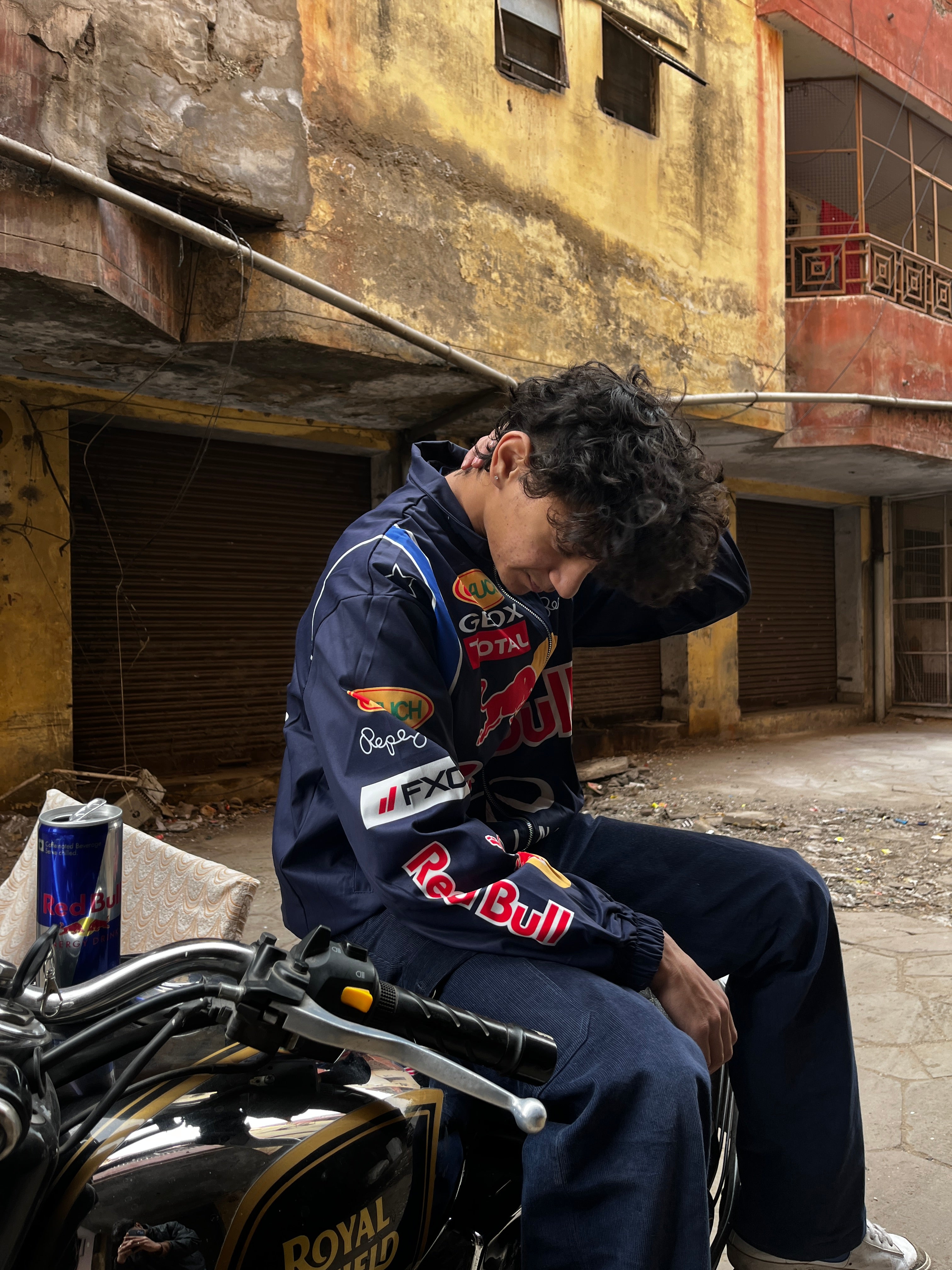Redbull Parachute Jacket (Embroidered)
