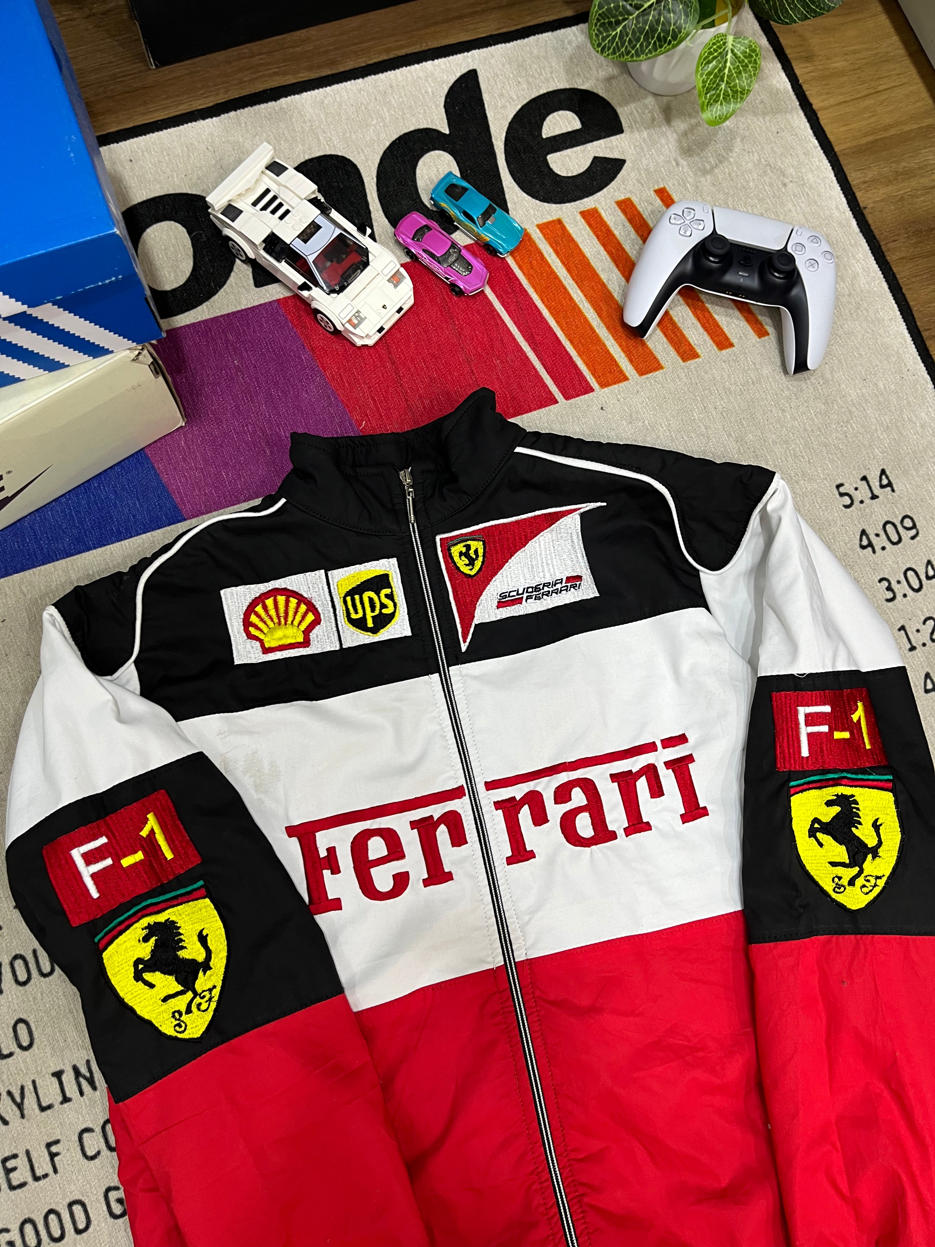 Ferrari Parachute Jacket (Embroidered)