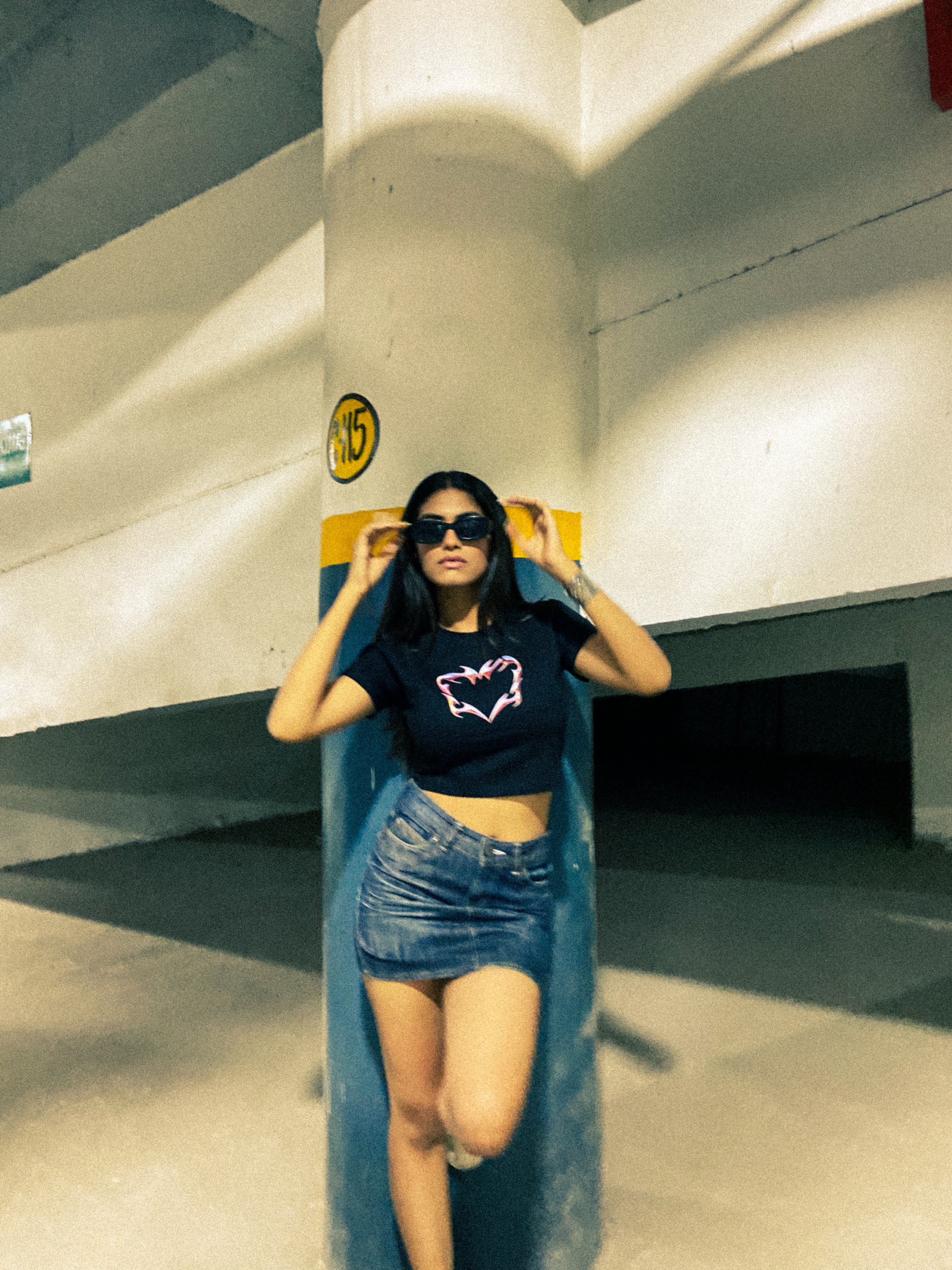 Chroma Hearts Baby Tee